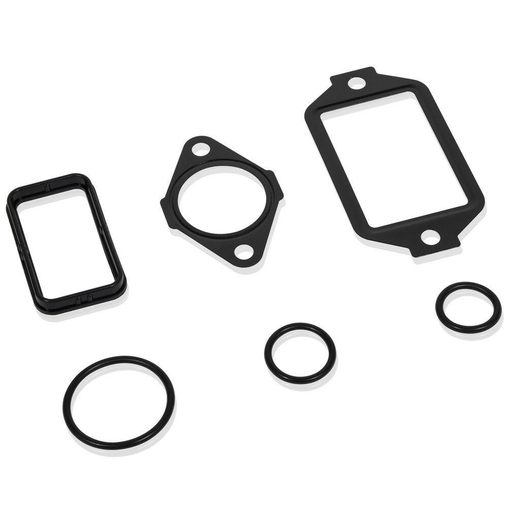 Chevrolet 6.6 LB7 LLY LBZ LMM LML Duramax Oil Cooler Gaskets 2001-2016 Chevy GMC 2500 3500 HD Diesel Turbo