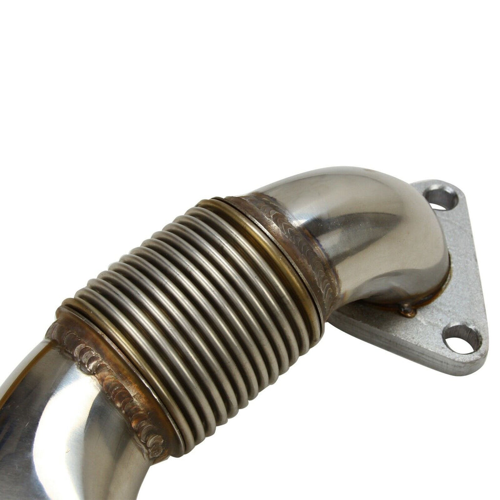 Turbo Down Pipe Passenger Side Up Pipe 2004.5-2010 Chevrolet GMC 6.6 LLY LBZ LMM Duramax