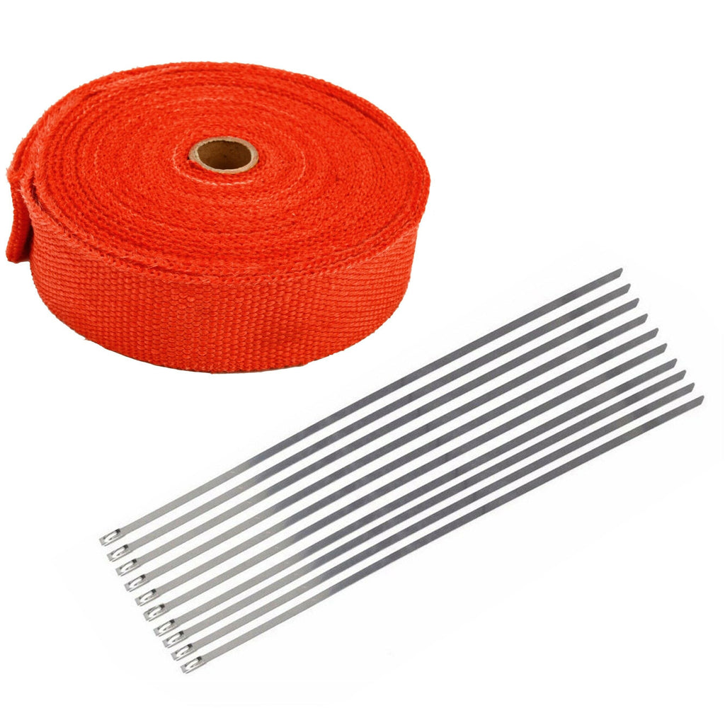 2" x 50ft High Temperature Header Manifold Exhaust Wrap Roll