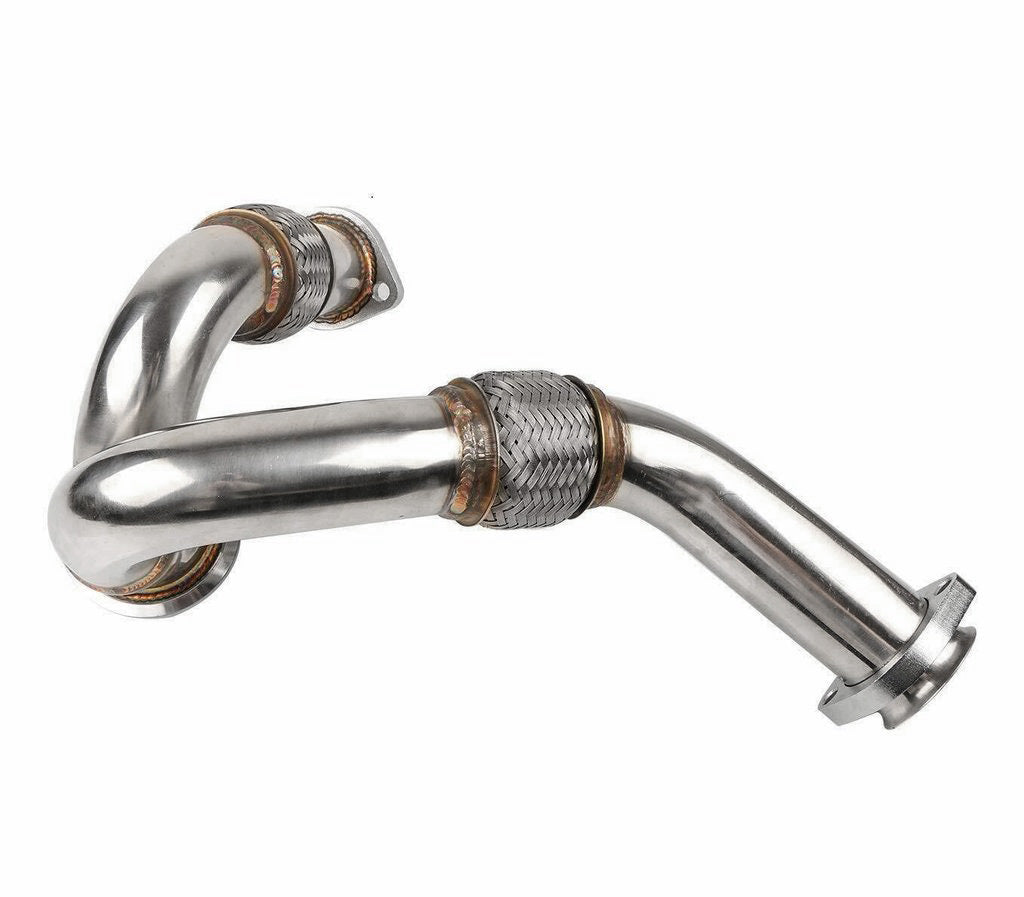 2003-2007 Ford 6.0L Powerstroke Heavy-duty Turbo  Left Y-Pipe Up Pipe, V-Band Clamp & Hardware