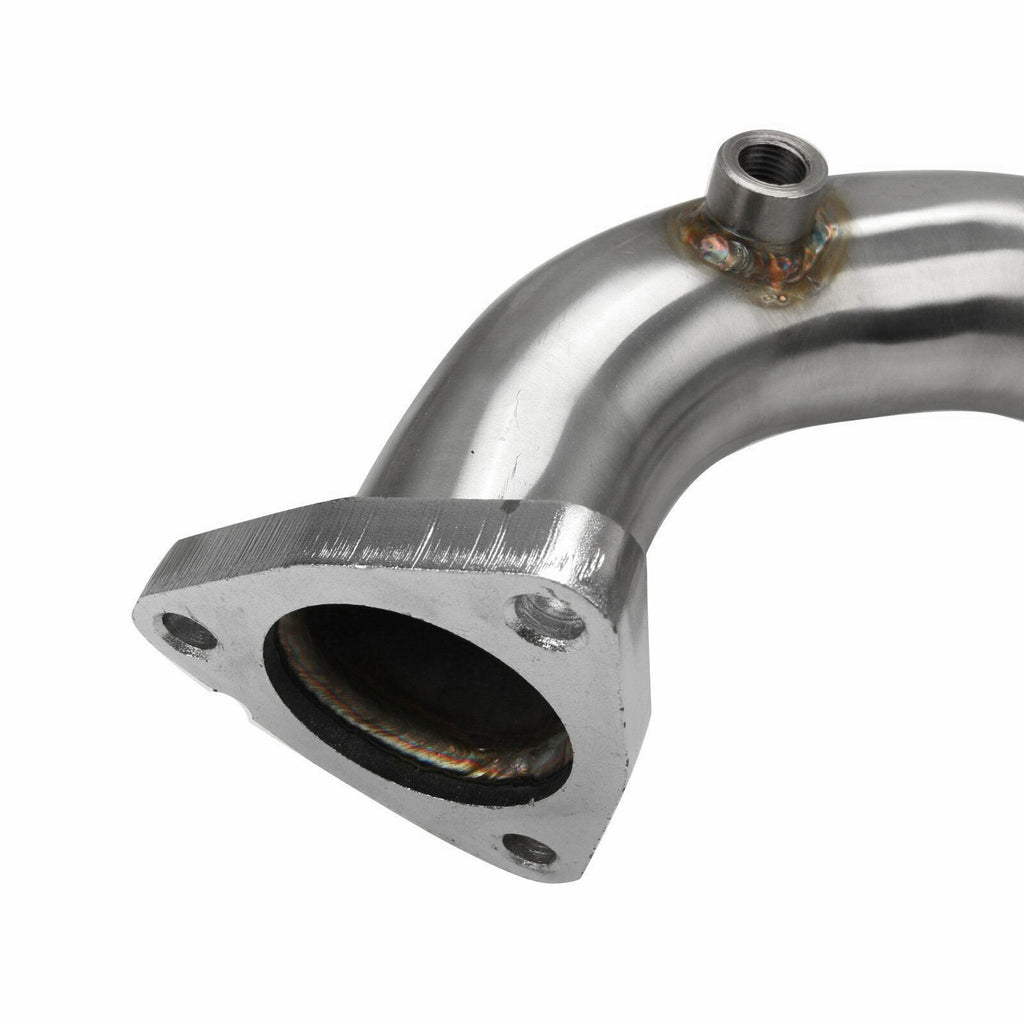 Ford 6.4L Powerstroke Diesel 2008-2010 Heavy Duty Polished Up Pipes