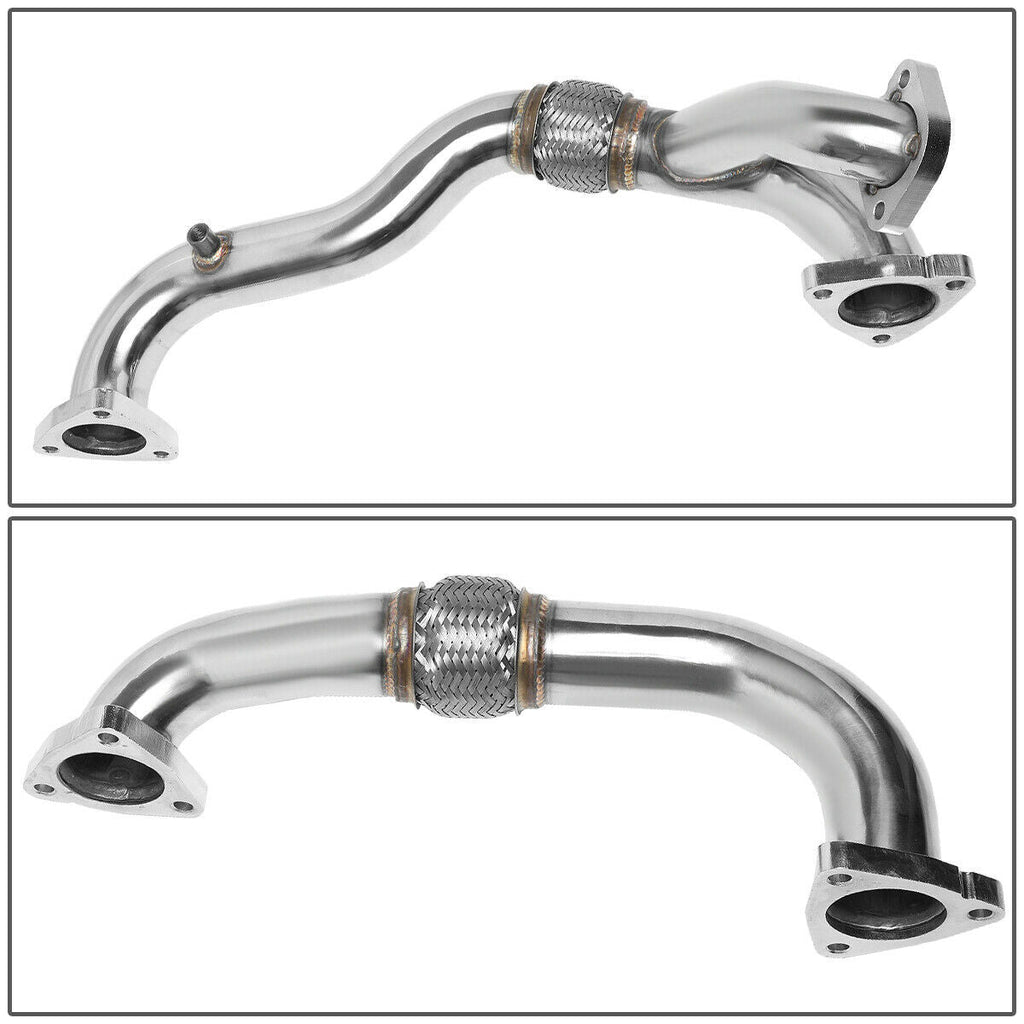 Ford 6.4L Powerstroke Left & Right Up Pipes 2008-2010 F250 F350 F450 F550 Diesel