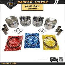 Load image into Gallery viewer, C.T.I. PT11-089-06 PISTON &amp; RING KIT FOR 98-04 NISSAN ALTIMA KA24DE 2.4L
