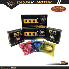 CTI 14-085-04 +0.5mm PISTON RING SET FOR 78-82 TOYOTA COROLLA 1.6L 1.8L OHV 8v