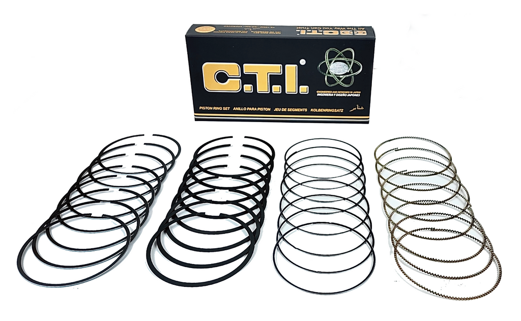 C.T.I. 24-093-02 PISTON RING SET FOR 08-14 CHRYSLER DODGE JEEP RAM 1500 DURANGO 4.7L SOHC