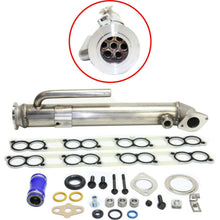 Load image into Gallery viewer, 6.0L Powerstroke Diesel Complete Round EGR Cooler Kit For 2003 Ford