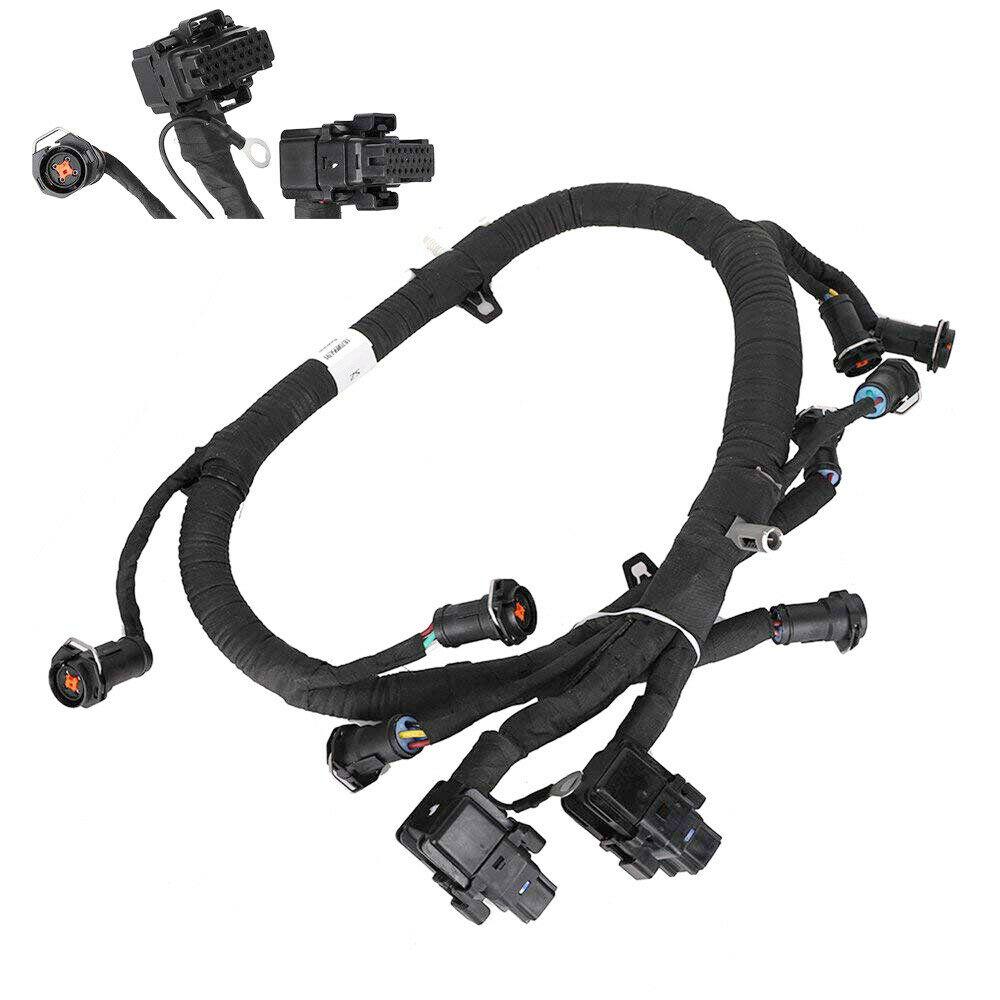 Upgraded FICM Fuel Injector Module Wiring Harness Compatible with Ford