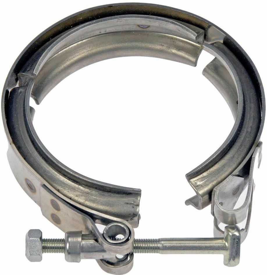 4" Stainless Zinc Coated Turbo Intercooler Exhaust Down Pipe V-band Clamp