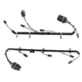 Ford 6.4 Powerstroke Fuel Injector Wiring Harness Kit Left Right 2008-2010 F250 F350 F450 F550 Diesel