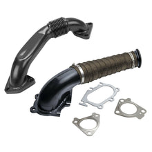 Load image into Gallery viewer, Turbo Down Pipe Passenger Side Up Pipe 2001-2004 Chevrolet GMC 6.6 LB7 Duramax