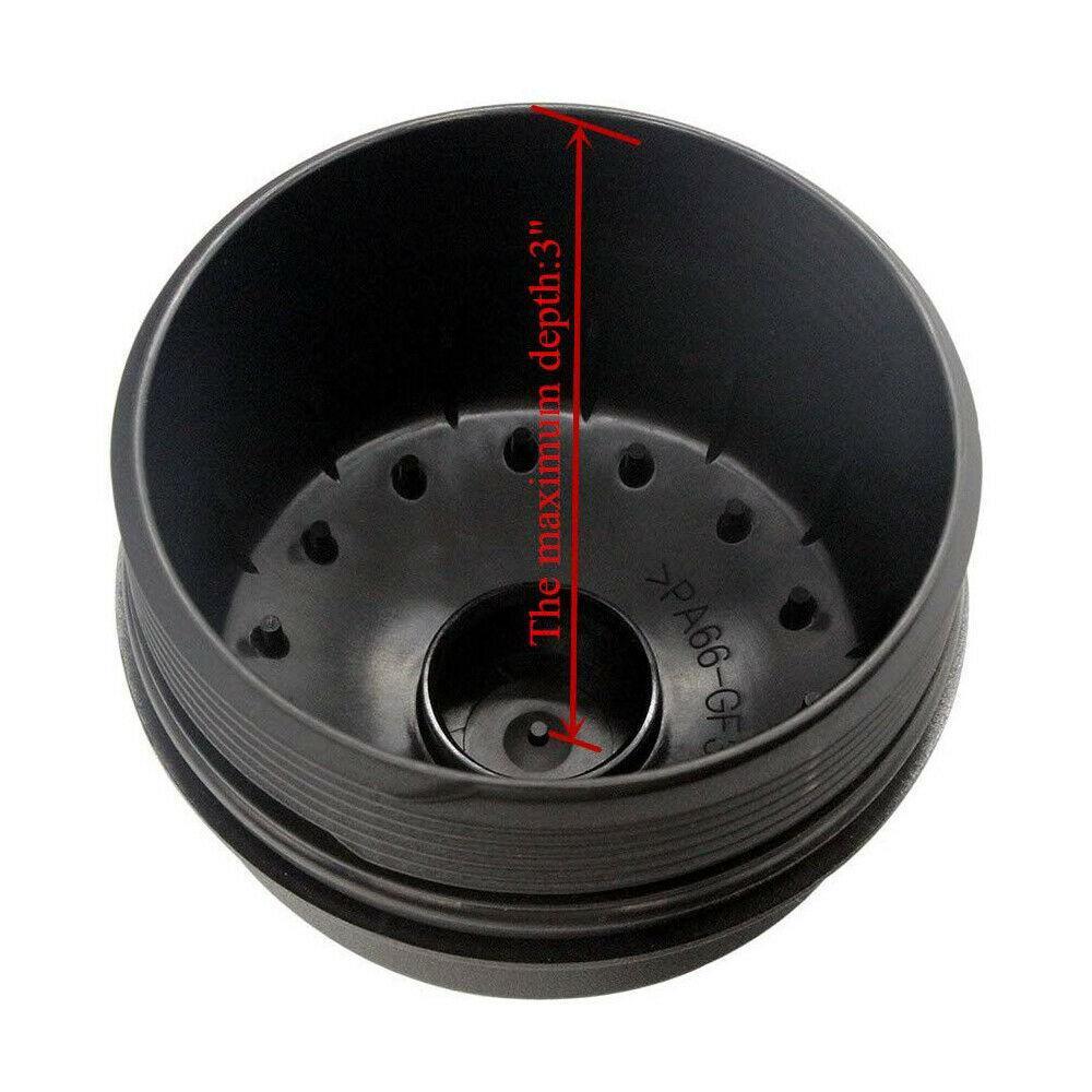 Oil Filter Cap 6.0L 6.4L Powerstroke for Ford F250 F350 F450 F550 Super Duty