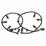 Fit 04 - 10 Left Right 6.0 Ford F-250 Powerstroke Diesel Glow Plug Harness Set